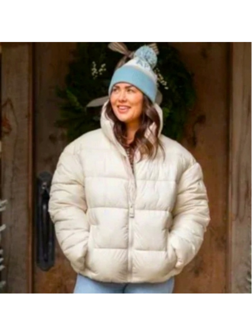 Noize Avalon Puffy Coat Women's XL Cream